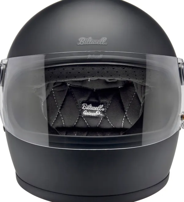Biltwell Gringo S Flat Black> Retro Helmen|Integraalhelmen