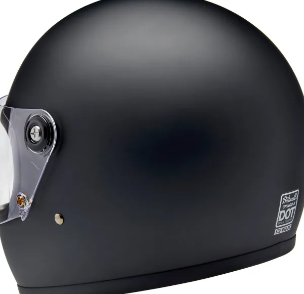 Biltwell Gringo S Flat Black> Retro Helmen|Integraalhelmen