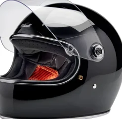 Biltwell Gringo S Gloss Black> Retro Helmen|Integraalhelmen