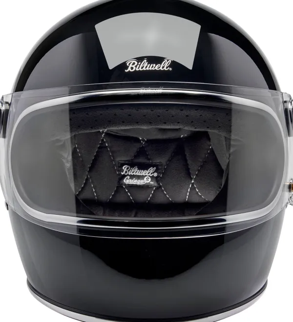 Biltwell Gringo S Gloss Black> Retro Helmen|Integraalhelmen