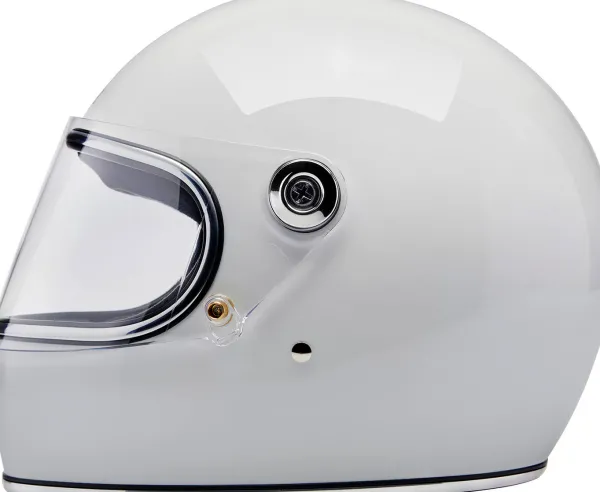 Biltwell Gringo S Gloss White> Retro Helmen|Integraalhelmen