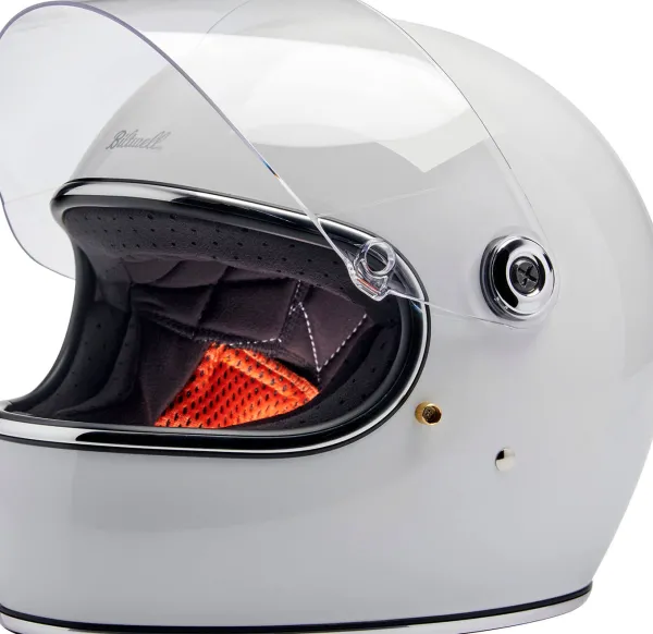 Biltwell Gringo S Gloss White> Retro Helmen|Integraalhelmen