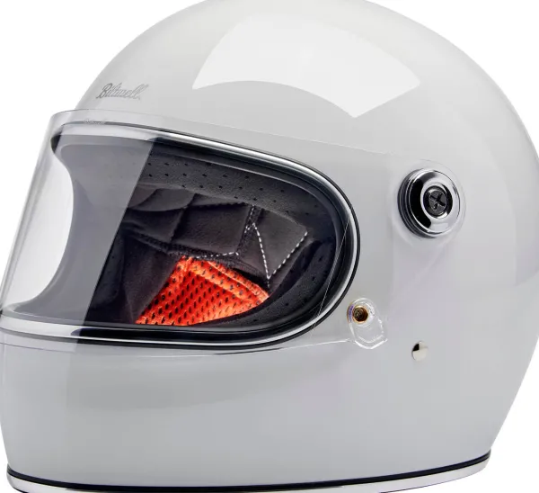 Biltwell Gringo S Gloss White> Retro Helmen|Integraalhelmen