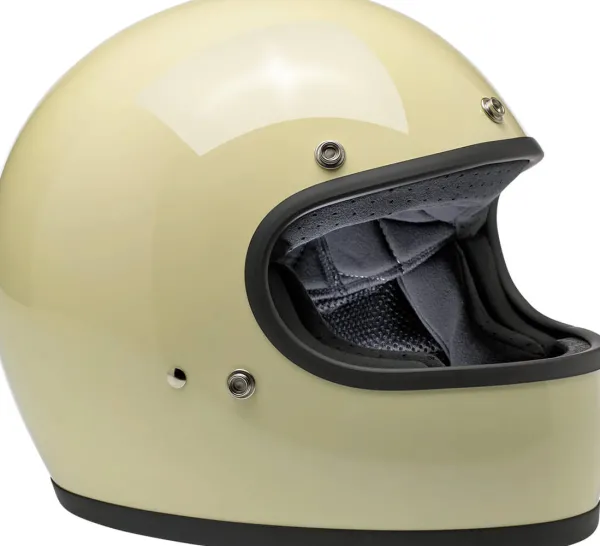 Biltwell Gringo Vintage White> Retro Helmen|Integraalhelmen