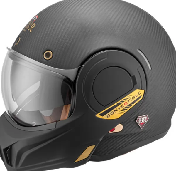 Black Rider Convertible Carbon> Systeemhelmen|Carbon Helmen
