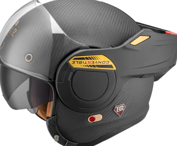 Black Rider Convertible Carbon> Systeemhelmen|Carbon Helmen