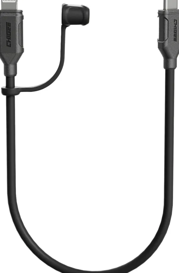 Chigee Technology Data-laadkabel USB-C-Lightning tbv TR100> Motor Accessoires