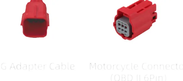 Chigee Technology OBD module + 6pin connector MFP0114> Motor Accessoires