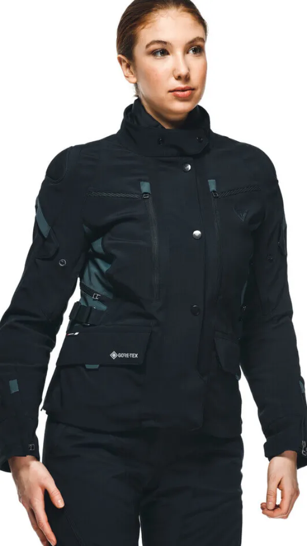 Dainese Carve Master 3 Gore-Tex Lady Motorjas Black/Black/Ebony Y21> Motorjassen