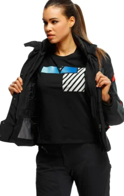 Dainese Carve Master 3 Gore-Tex Lady Motorjas Black/Ebony/Lava Red 06C><noscript><img width=