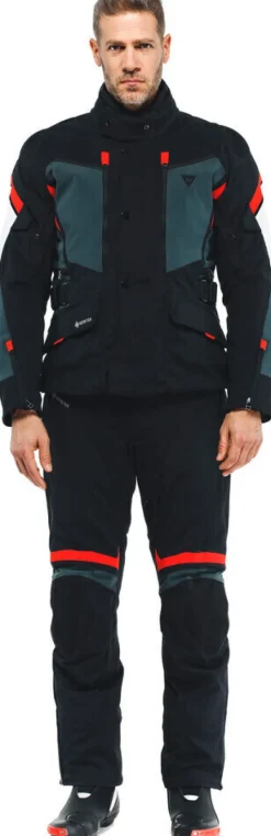 Dainese Carve Master 3 Gore-Tex Motorjas Black/Ebony/Lava Red 06C> Motorjassen