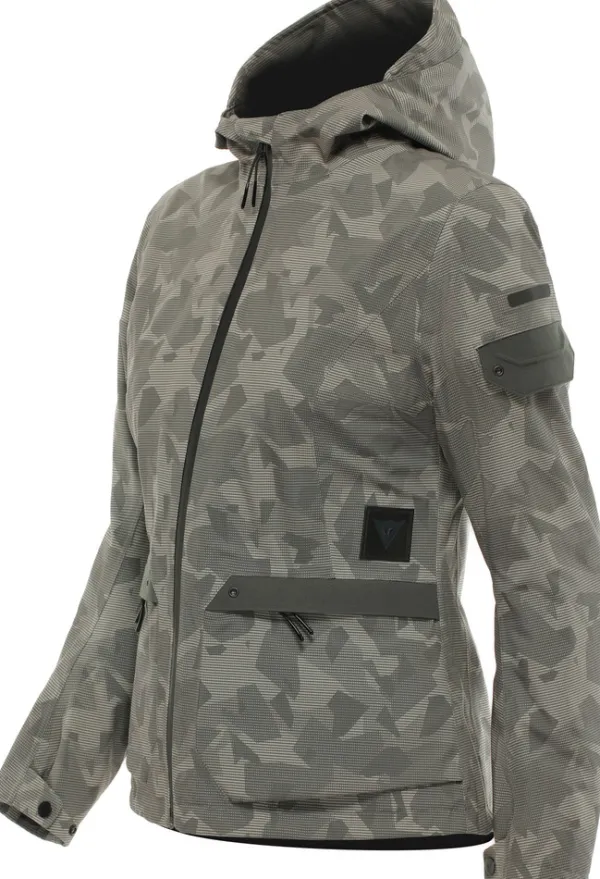 Dainese Centrale Absøluteshell Women Motorjas Pro London Fog Camo Dots> Motorjassen