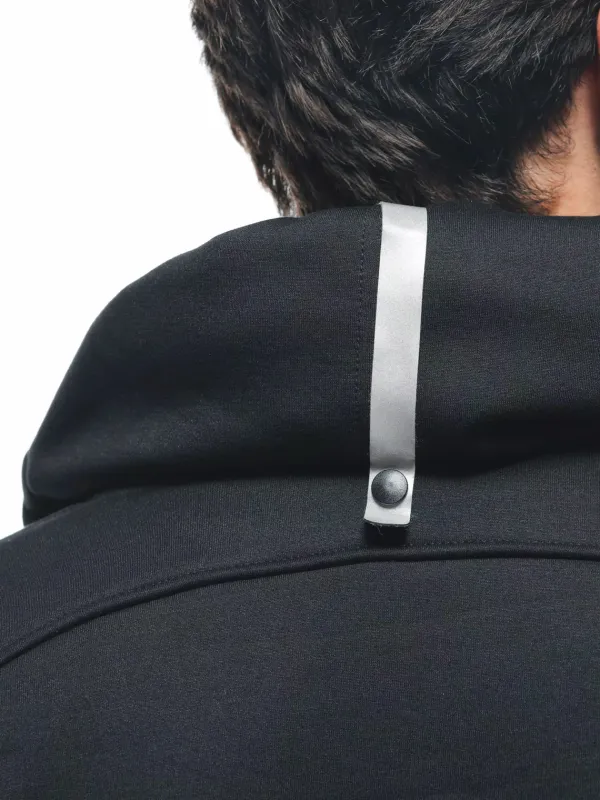 Dainese Daemon-X Motorhoodie Black/Black/White 948> Motorhoodies|Motorjassen