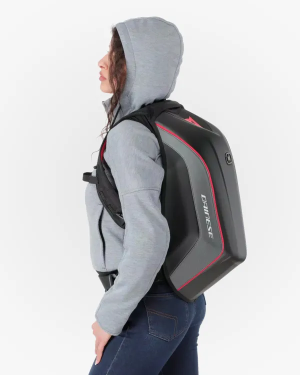 Dainese D-Mach 2 Backpack Black/Grey/Red 347 N> Rugzakken