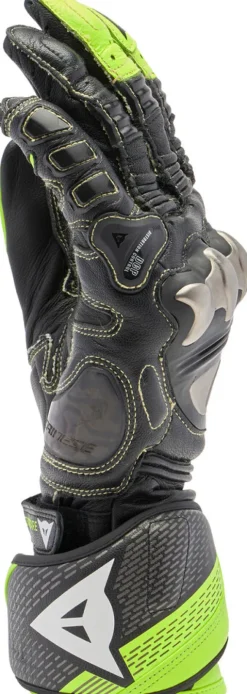 Dainese Full Metal 7 Gloves Black/Yellow-Fluo 620> Motorhandschoenen
