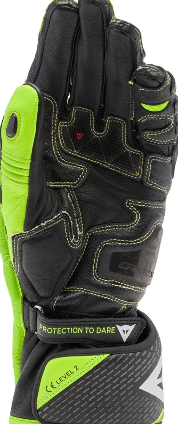Dainese Full Metal 7 Gloves Black/Yellow-Fluo 620> Motorhandschoenen