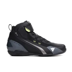 Dainese Herian D-WP Shoes Black/White/Yellow-Fluo Q90>Heren Heren Motorschoenen|Waterdichte Motorschoenen