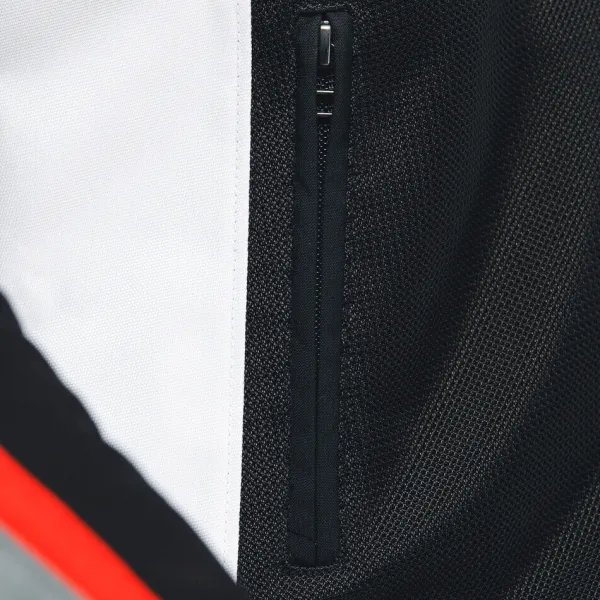 Dainese Hydraflux 2 Air D-Dry Lady Motorjas Black/Charcoal Gray/Lava Red 60F> Motorjassen