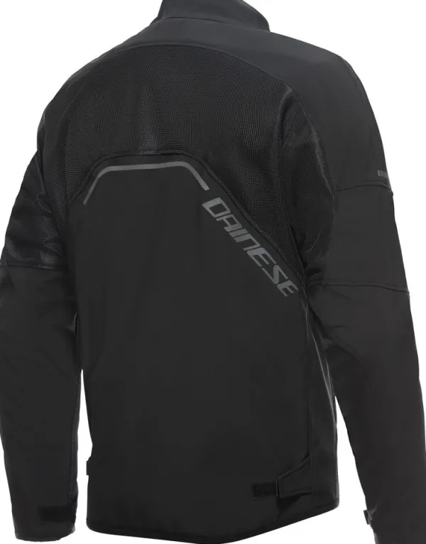 Dainese Ignite Air Tex Motorjas Black/Black/Gray Reflex 96H> Motorjassen