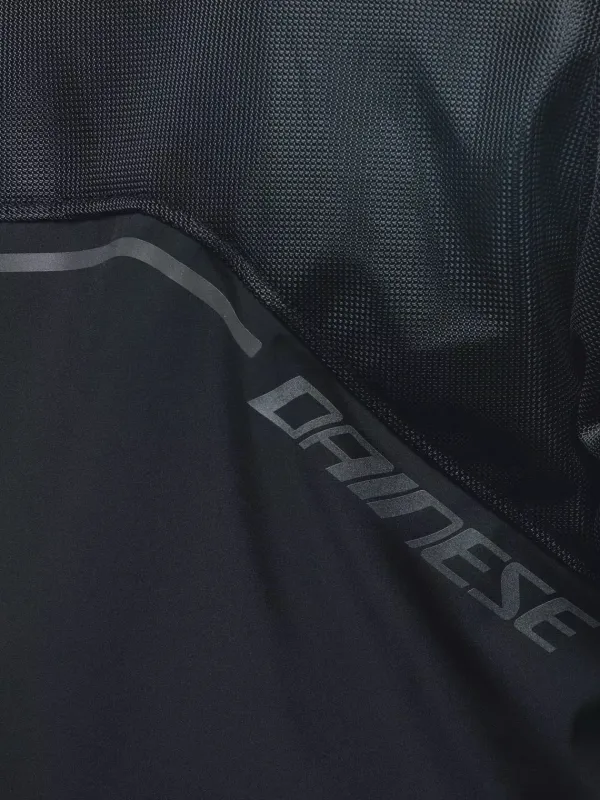 Dainese Ignite Air Tex Motorjas Black/Black/Gray Reflex 96H> Motorjassen