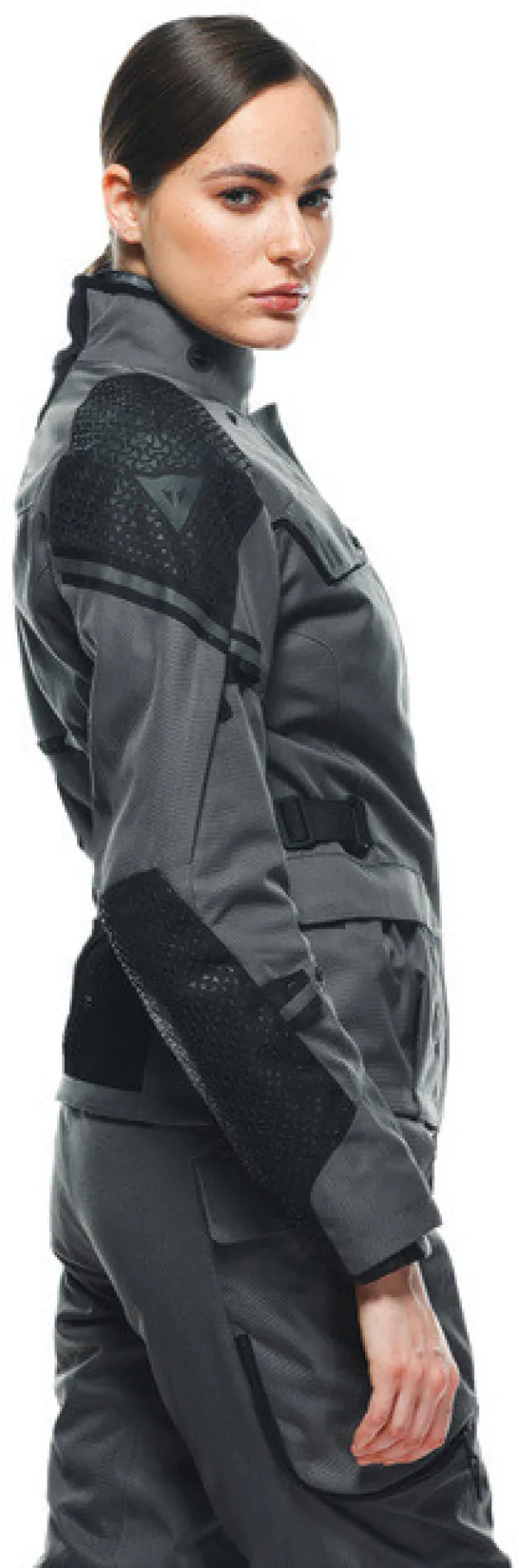 Dainese Ladakh 3L D-Dry Lady Motorjas Iron Gate/Black 44B> Motorjassen