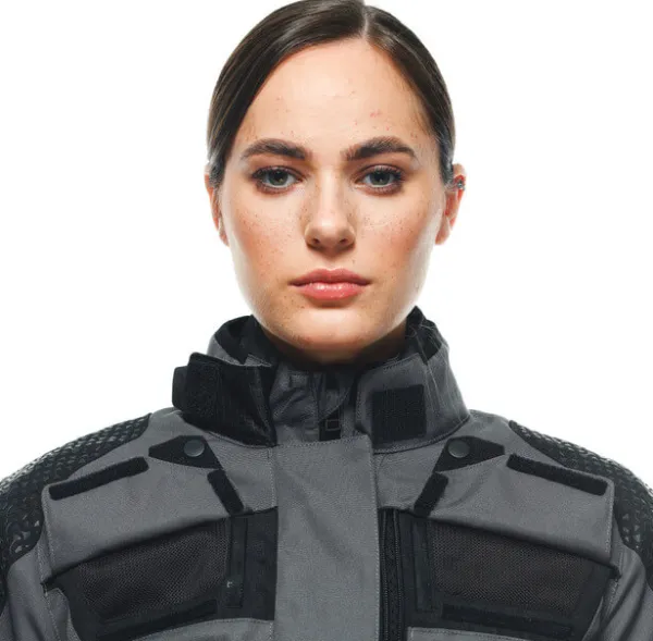 Dainese Ladakh 3L D-Dry Lady Motorjas Iron Gate/Black 44B> Motorjassen