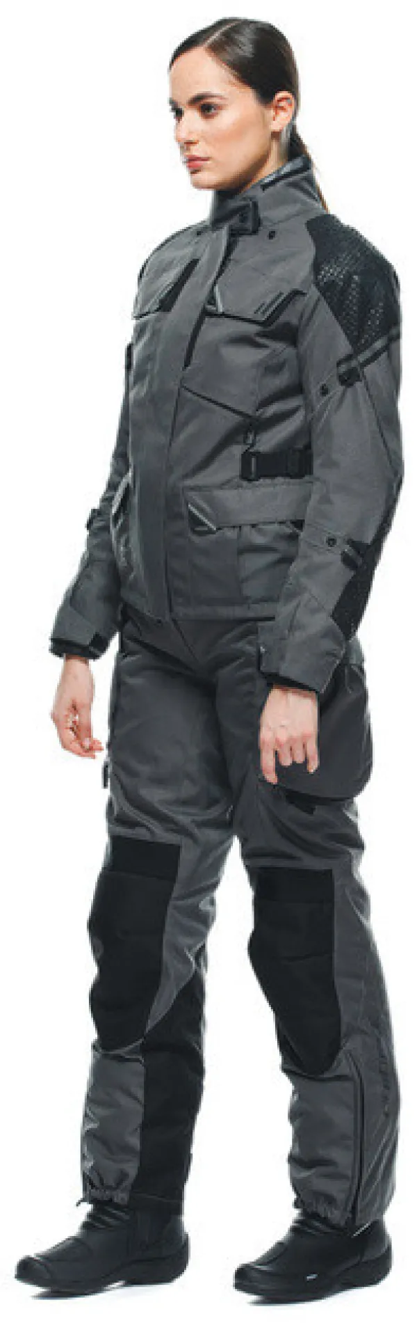 Dainese Ladakh 3L D-Dry Lady Motorjas Iron Gate/Black 44B> Motorjassen