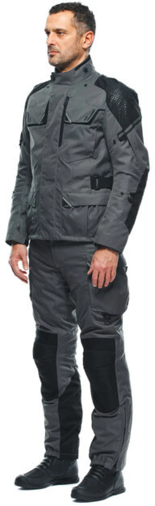 Dainese Ladakh 3L D-Dry Motorjas Iron Gate/Black 44B> Motorjassen