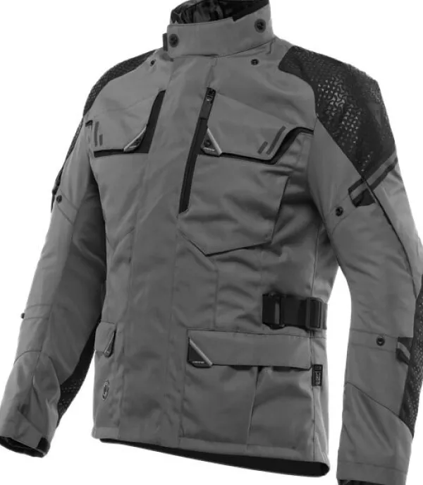 Dainese Ladakh 3L D-Dry Motorjas Iron Gate/Black 44B> Motorjassen