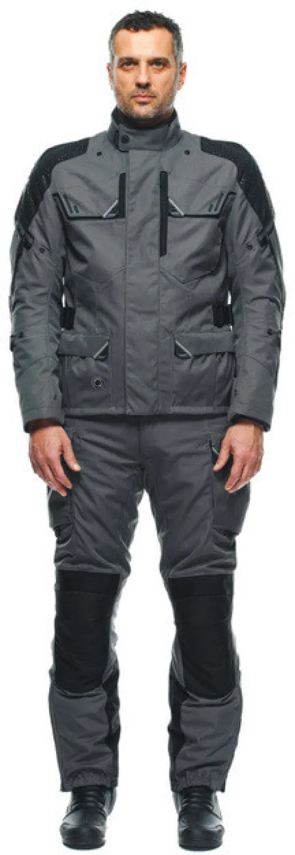 Dainese Ladakh 3L D-Dry Motorjas Iron Gate/Black 44B> Motorjassen
