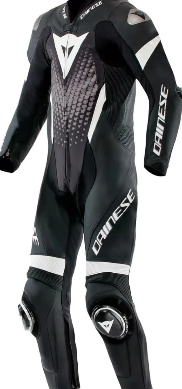 Dainese Laguna Seca 6 1Pc Suit Perforated Black/White/Anthracite F13> Motorpakken