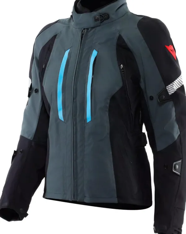 Dainese Mangen D-Dry Absøluteshell Pro Ladies Motorjas Ebony/Black 34C> Motorjassen