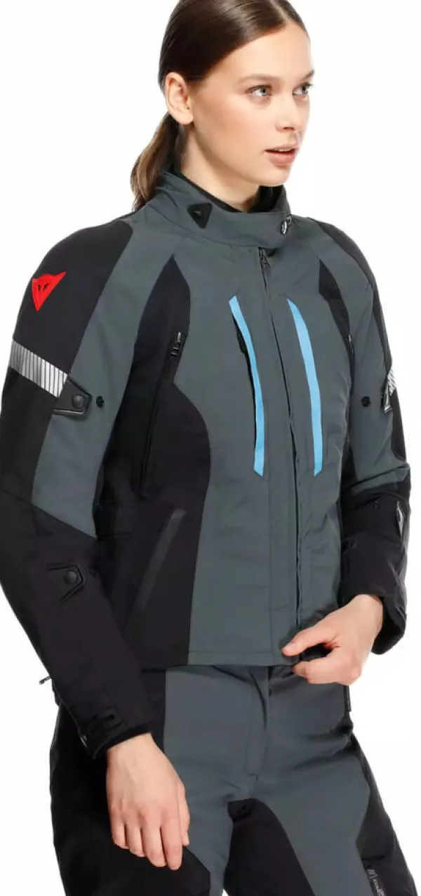 Dainese Mangen D-Dry Absøluteshell Pro Ladies Motorjas Ebony/Black 34C> Motorjassen