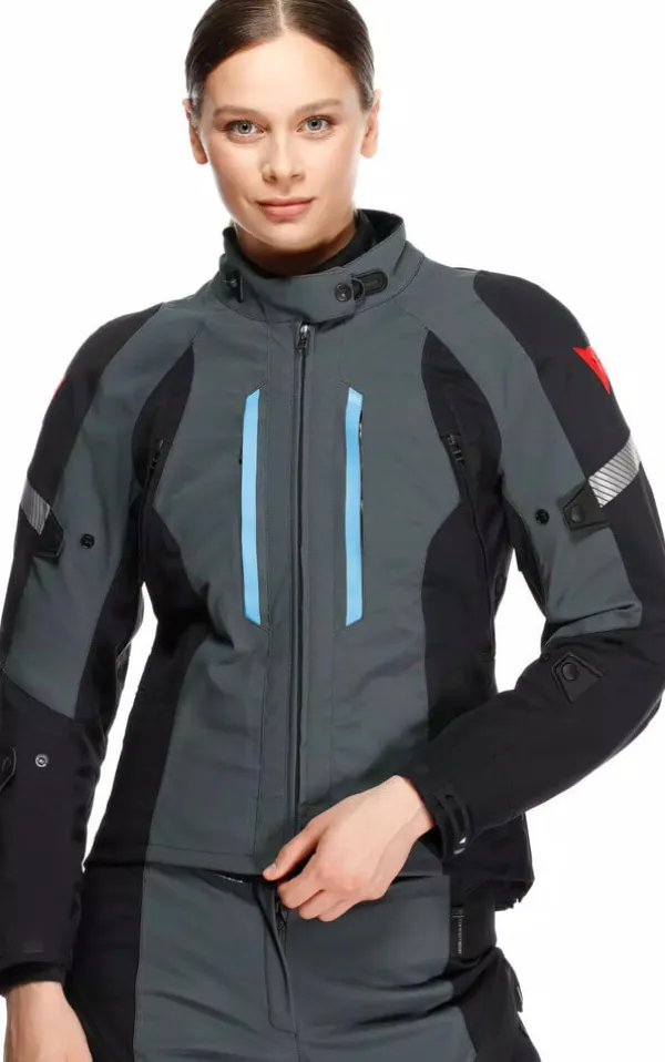 Dainese Mangen D-Dry Absøluteshell Pro Ladies Motorjas Ebony/Black 34C> Motorjassen