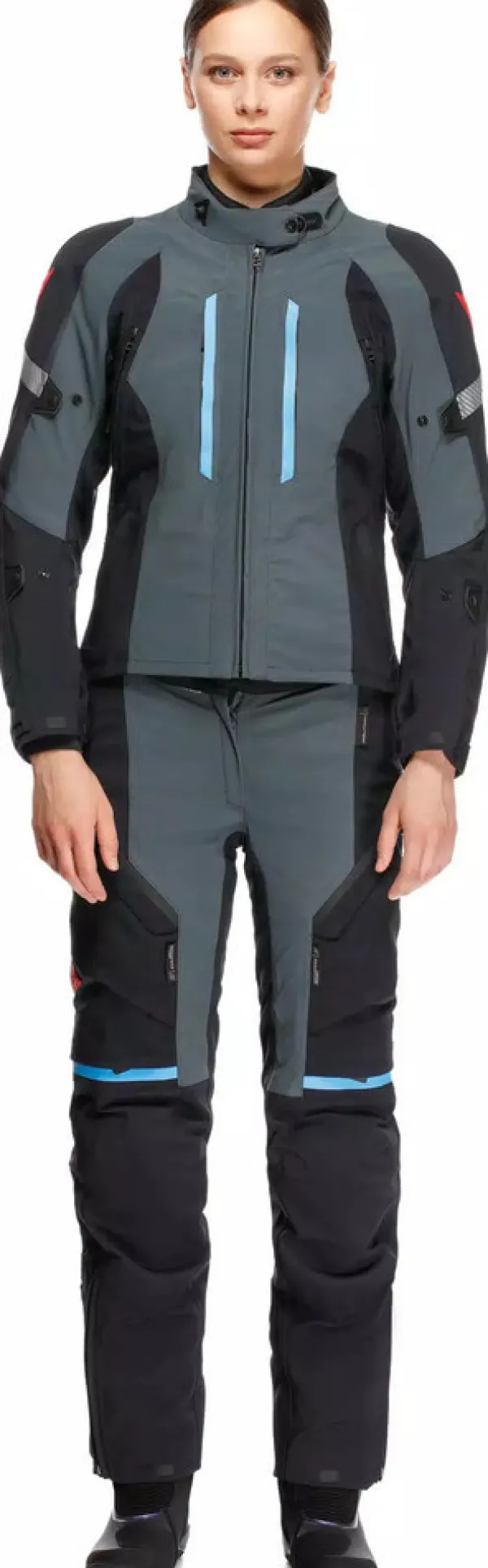 Dainese Mangen D-Dry Absøluteshell Pro Ladies Motorjas Ebony/Black 34C> Motorjassen