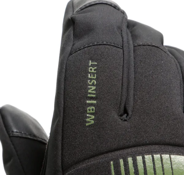 Dainese Plaza 3 D-Dry Gloves Bronze Green O57> Motorhandschoenen