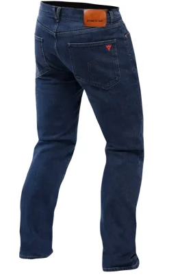Dainese 5-Pocket Denim Relaxed Motorbroek Deep-Blue F75> Motorbroeken