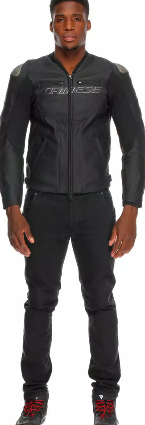 Dainese Racing 5 Motorjas Black/Black/Black 691> Motorjassen