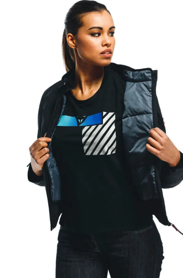 Dainese Rochelle D-Dry Lady Motorjas Dark Smoke U89> Motorjassen