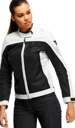 Dainese Sevilla Air Tex Lady Motorjas Black/Glacier Gray U87><noscript><img width=
