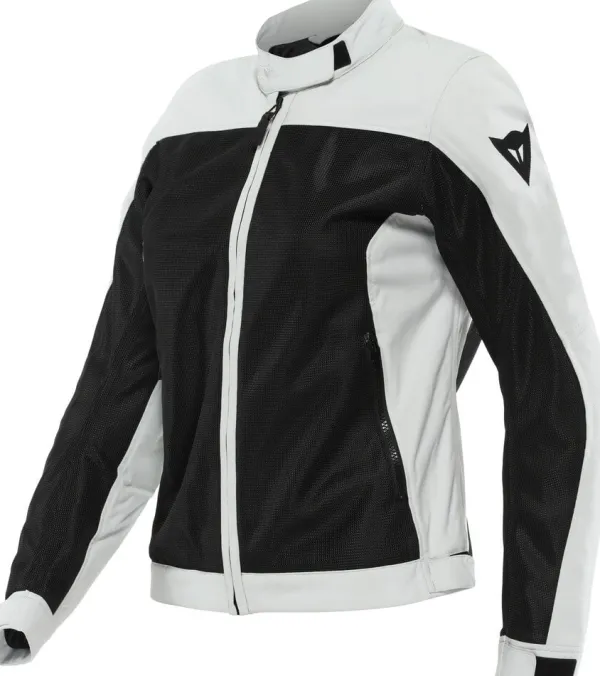Dainese Sevilla Air Tex Lady Motorjas Black/Glacier Gray U87> Motorjassen