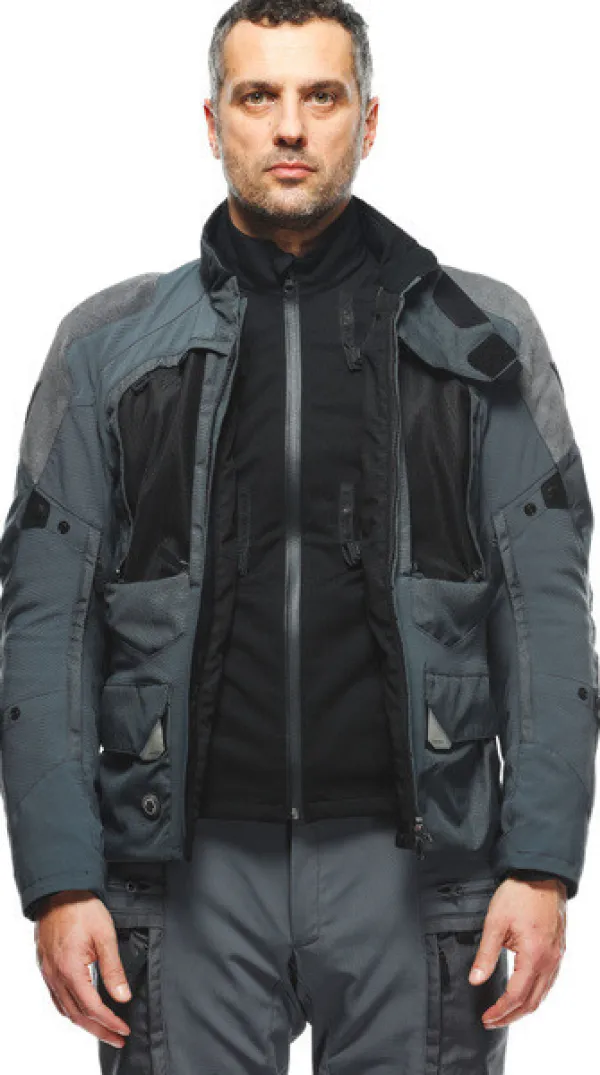 Dainese Springbok 3L Absoluteshell Motorjas Iron Gate/Iron Gate 64H> Motorjassen