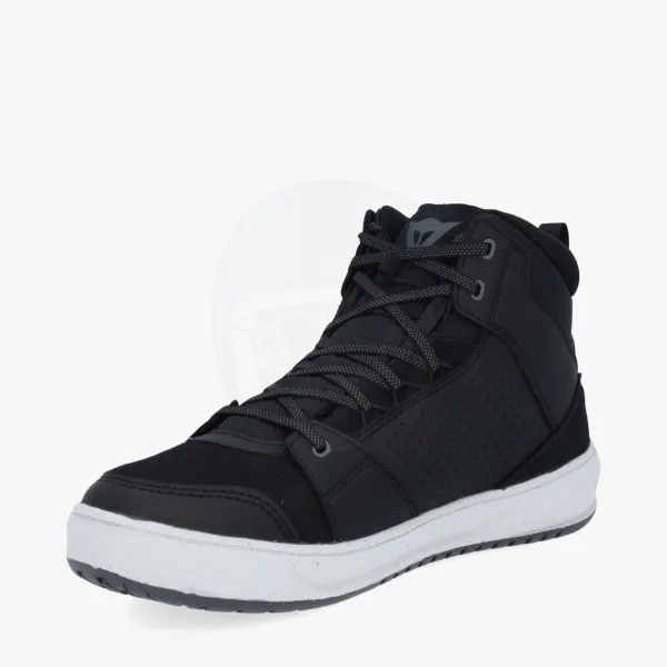 Dainese Suburb D-WP Shoes Black/White/Iron-Gate 21G>Heren Casual Motorschoenen|Heren Motorschoenen