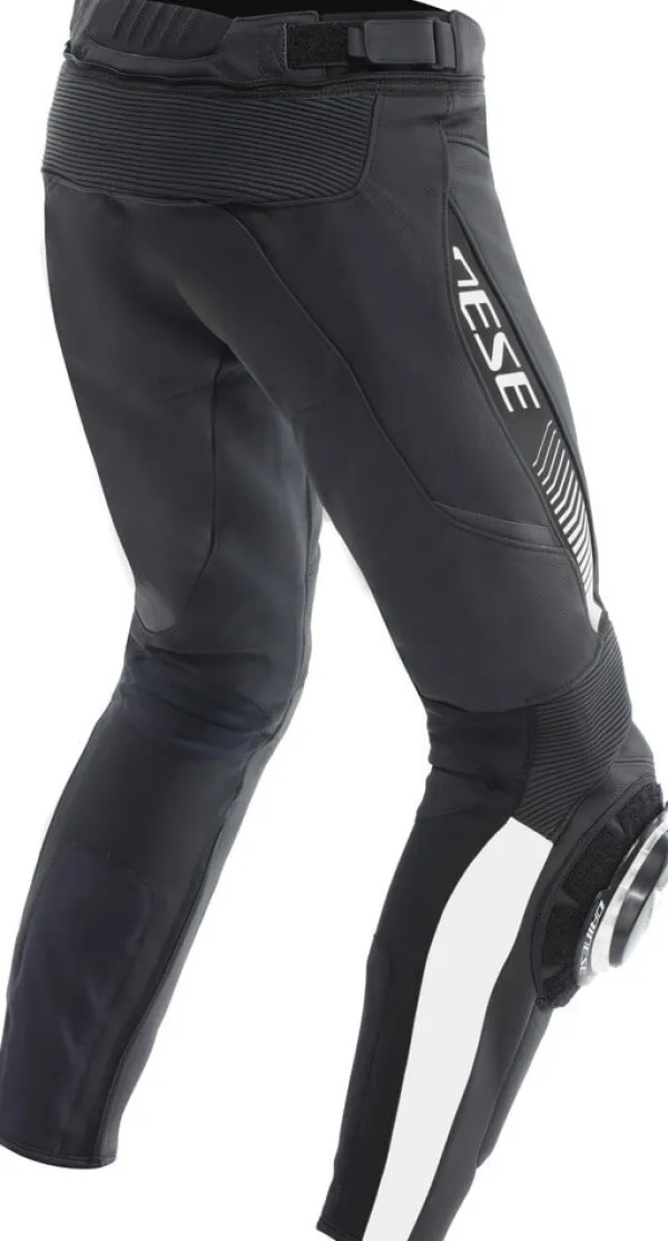 Dainese Super Speed Leather Motorbroek Black/White> Motorbroeken