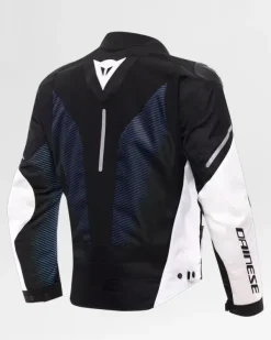 Dainese Super Sprint D-Dry Motorjas Black/Blue/White 580> Motorjassen