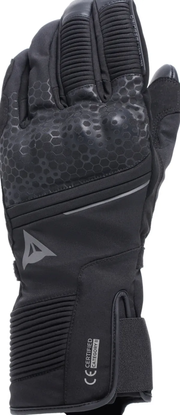 Dainese Tempest 2 D-Dry Long Thermal Gloves Black> Motorhandschoenen