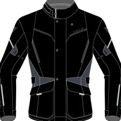 Dainese Tempest 3 D-Dry Motorjas Black/Black/Ebony Y21> Motorjassen