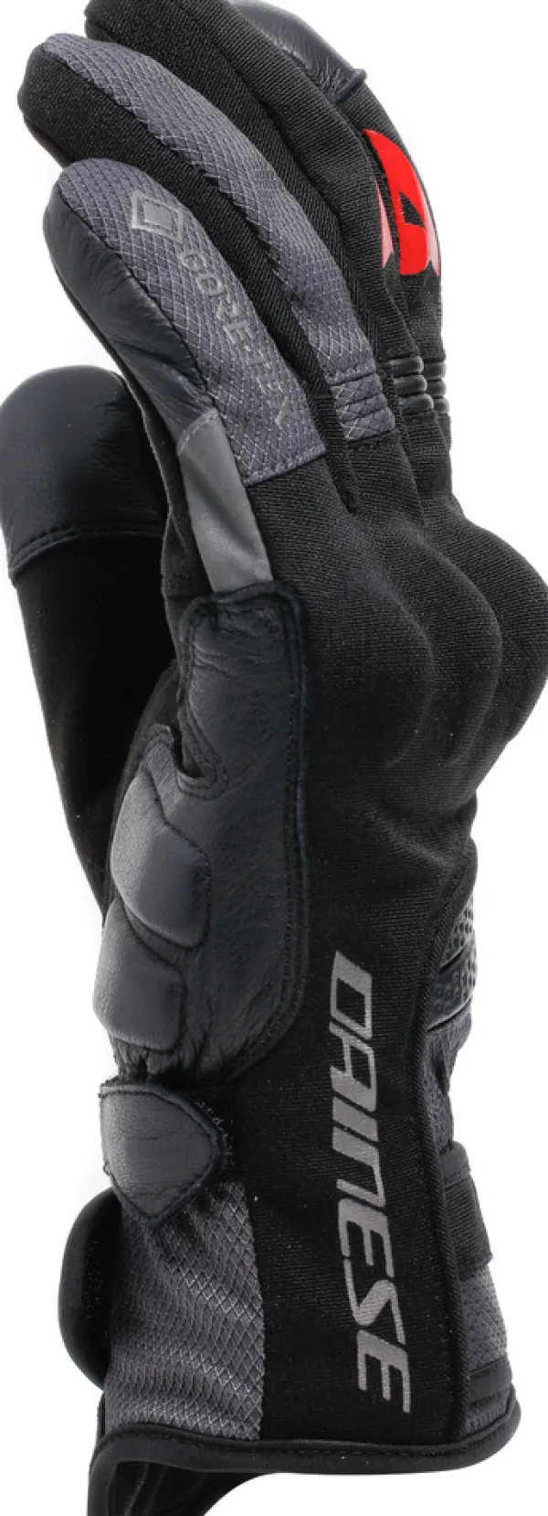 Dainese Teyde Gore-Tex® Gloves Black/Iron-Gate 97L> Motorhandschoenen
