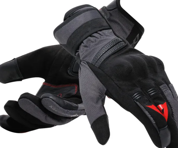 Dainese Teyde Gore-Tex® Gloves Black/Iron-Gate 97L> Motorhandschoenen