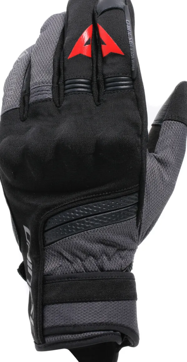 Dainese Teyde Gore-Tex® Gloves Black/Iron-Gate 97L> Motorhandschoenen